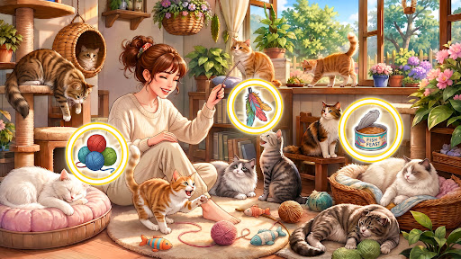 Preview for Hidden Cat Day Surprises Await in Each Scene