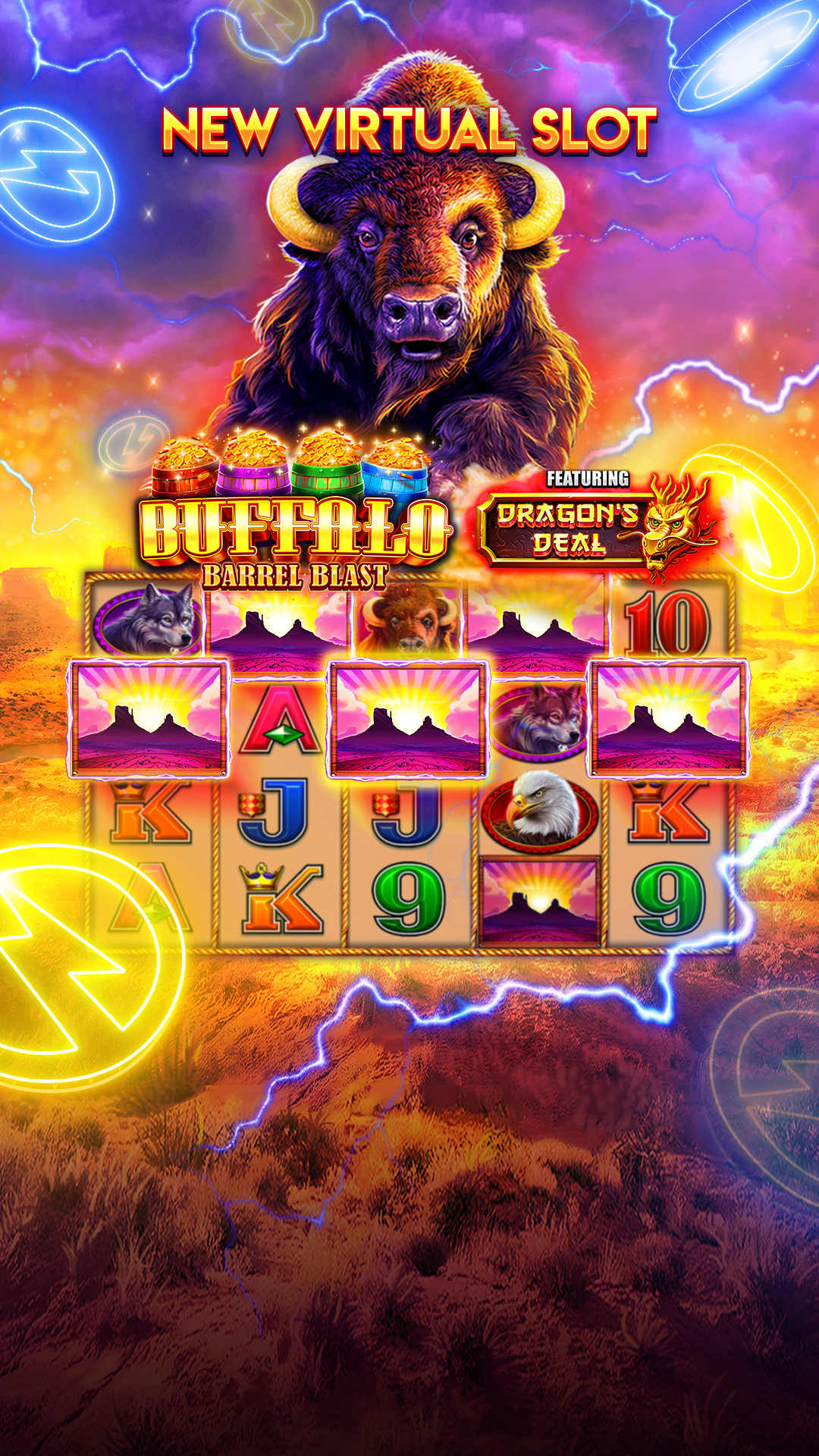 Preview for New Game! Buffalo Barrel Blast