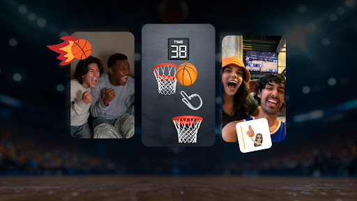 Preview for Shoot Hoops on Snapchat