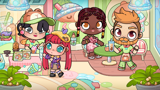 Meet friends at the Capybara Bubble Tea Shop! Mix flavors & grab chic merch. 活动预览