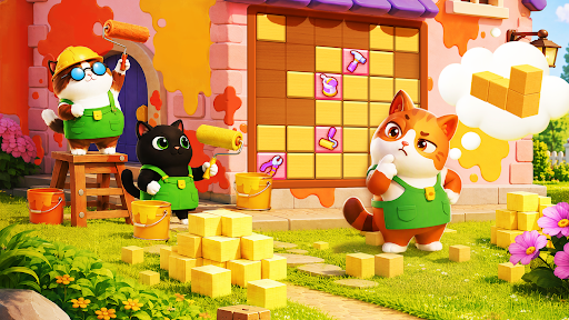 Preview for New Block Makeover: Brighten the kittens’ little home!