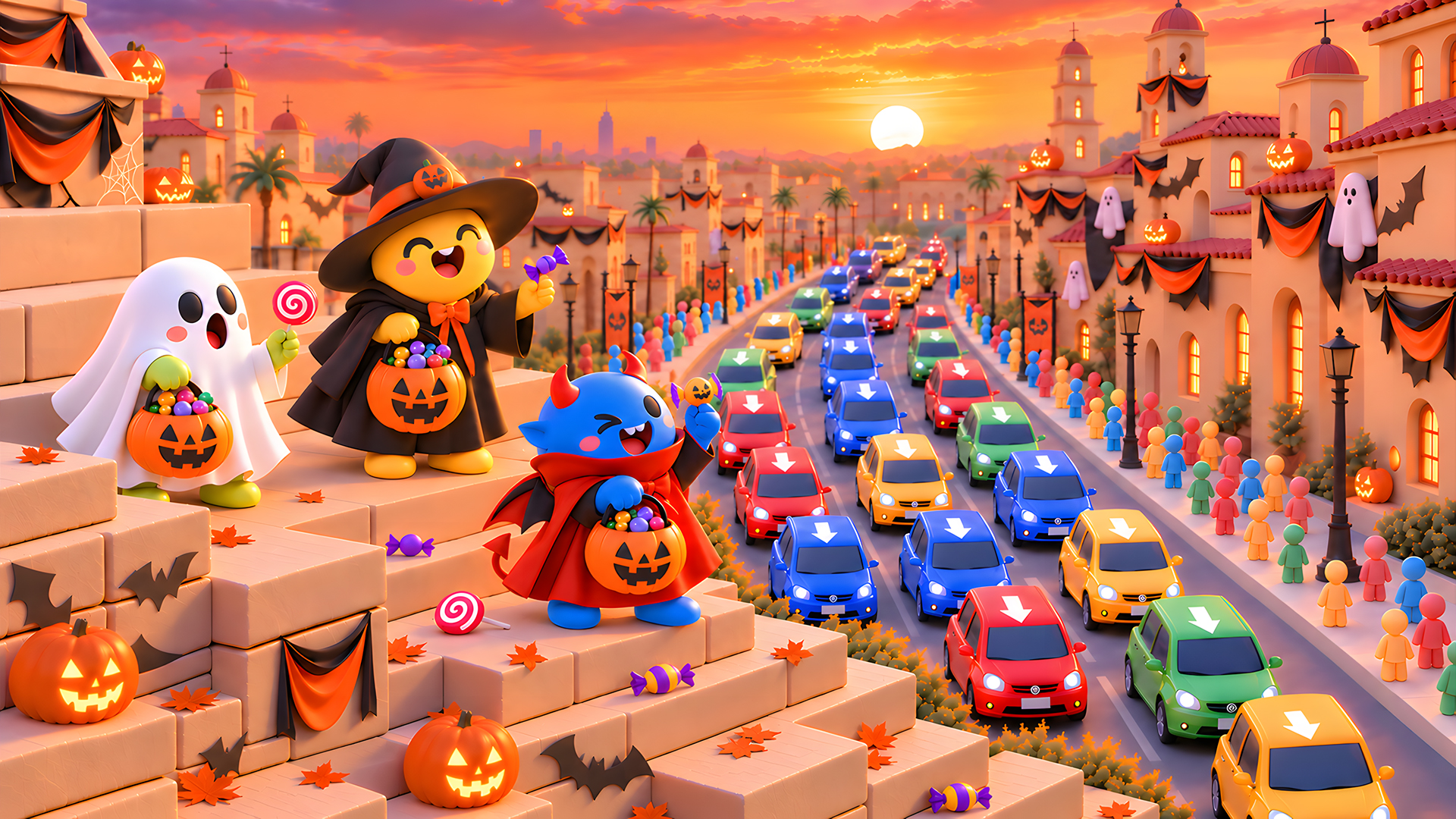 Halloween Traffic Challenge 活动预览
