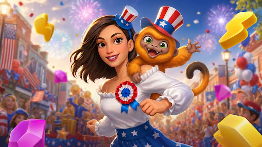 Merge Into the Celebration — It's a 4th of July Town Takeover! 活动预览