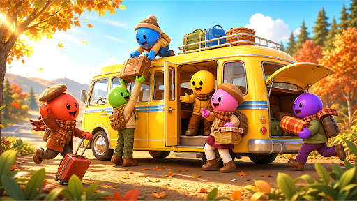 Autumn Car Escape: Clear Jams & Go Camping! 活动预览