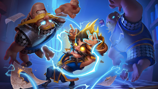 Preview for Shocktober: Hero Electro Wizard & Evolved Electro Giant