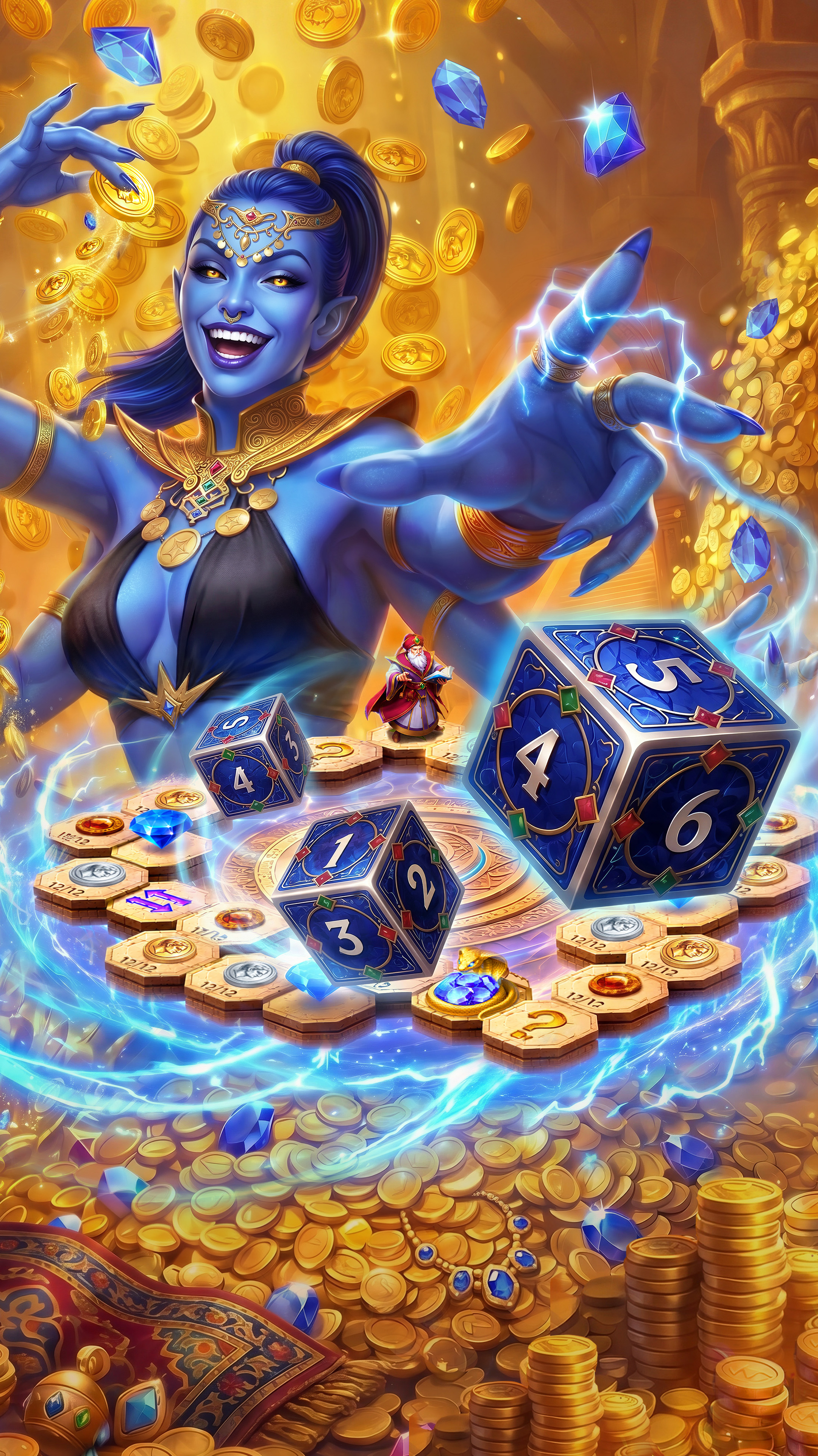 Preview for Sands of Destiny: Genie Dice