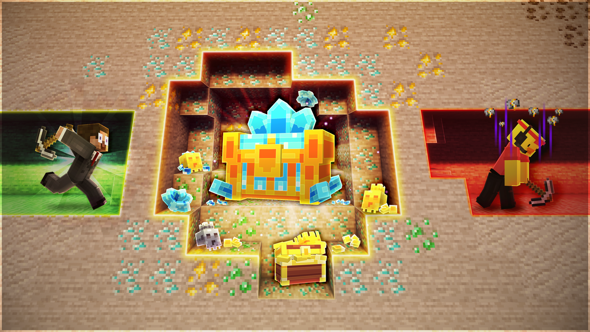 Minecraft Treasure Hunt 活动预览