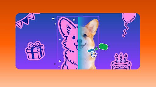 Preview for Turn any photo into a stylized graphic.