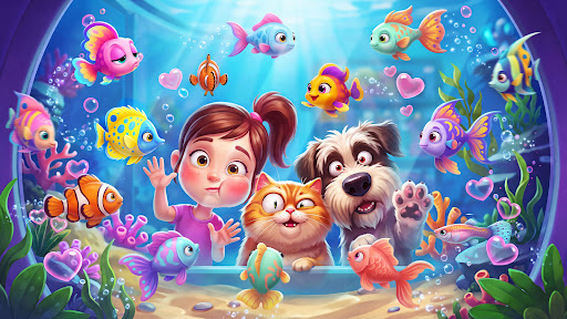 Explore the aquarium and discover new fish with friends! 活动预览