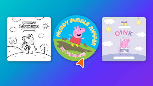 Preview for Peppa Pig templates are here on Canva!