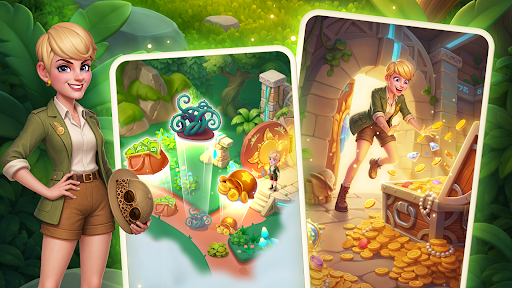 Preview for Clear fog, solve quests, and find hidden treasures in Treasure Trek!