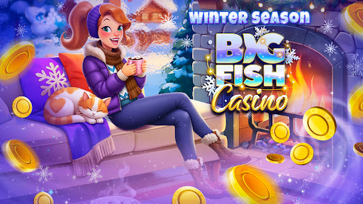 Experience winter winnings! Play Big Fish Casino for holiday jackpot fun. 活动预览