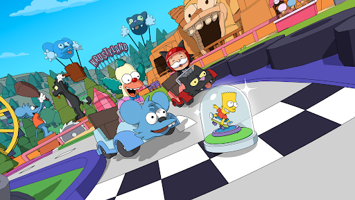Race Through Itchy & Scratchy Racers to Win the Bart Token! 活动预览