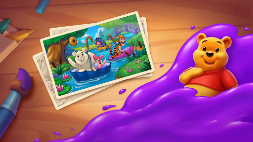 Preview for Celebrate Winnie the Pooh's 100th anniversary in Disney Solitaire!