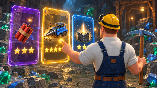 Pick powerful cards and smash the mine! 活动预览