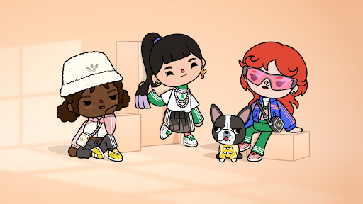 Toca Boca x adidas Style Pack! 活动预览