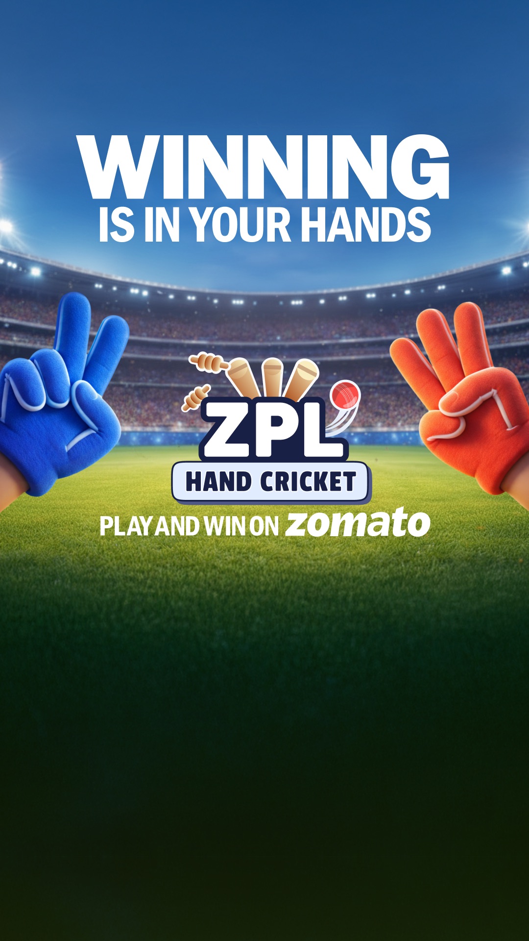 Preview for Play ZPL Hand Cricket & Win