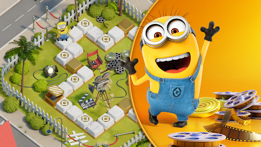 Roll the dice and enjoy the Action! Roll & Go Adventure Run with the Minions! 活动预览