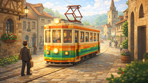 Preview for Relax with puzzles in a timeless town.