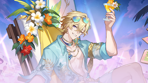 Preview for Aventurine's summer form, Aventurine • Waveflair, debuts!