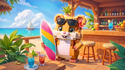 Preview for Summer Hamster Puzzle Event – Unlock the Beachside Hamster
