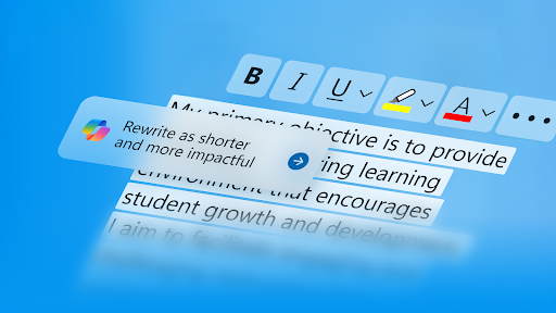 Supercharge productivity with AI in Word 活动预览