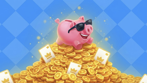 How full can your piggy get? Fill your Piggy Bank with coins and claim rewards! 活动预览