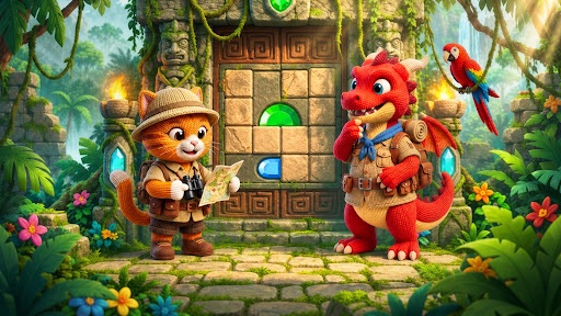 Preview for Join Woolo on a Thrilling Treasure Hunt for Huge Prizes in Wool Crush!