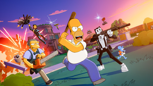Fortnite Reload x Simpsons 活动预览