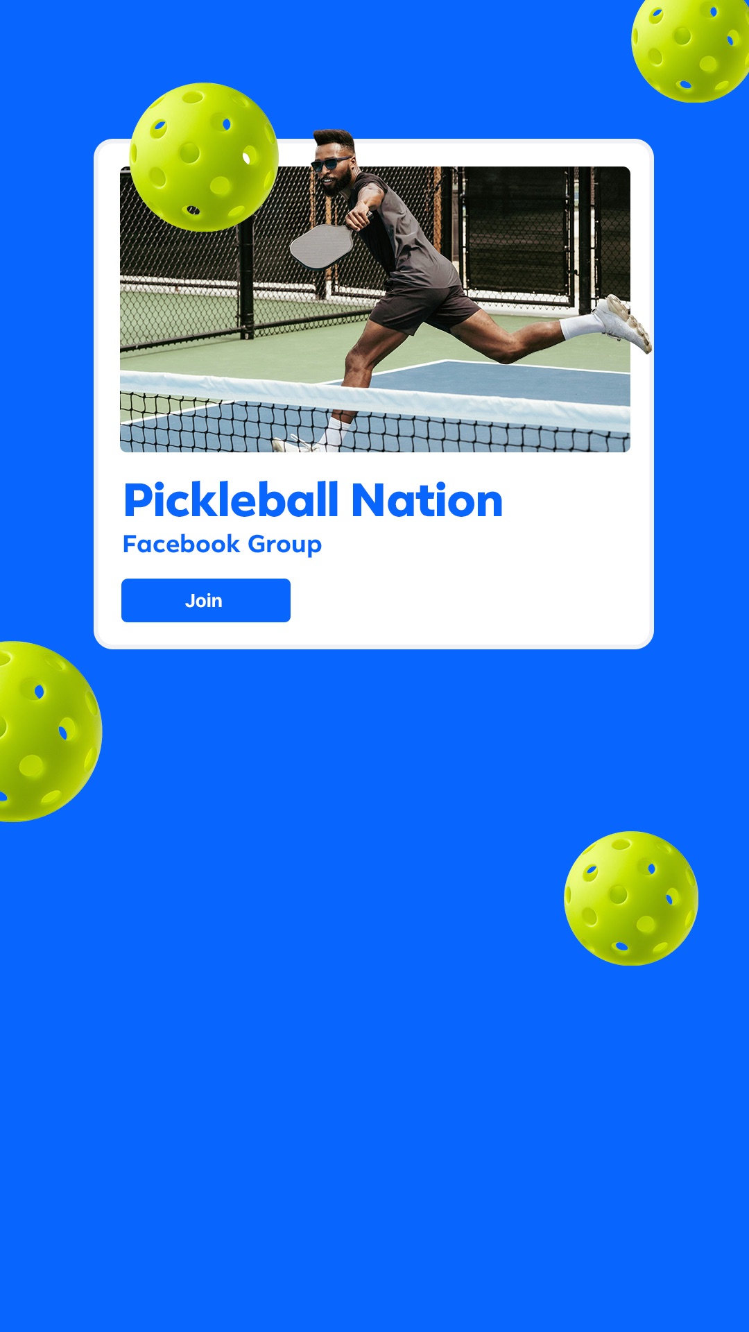 Level up your pickleball game 活动预览