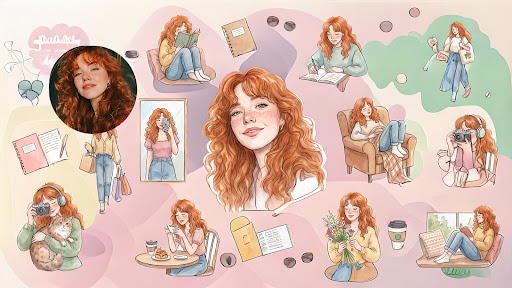 Personalized Photo Illustrations with the New Lifestyle Sketch Style 活动预览