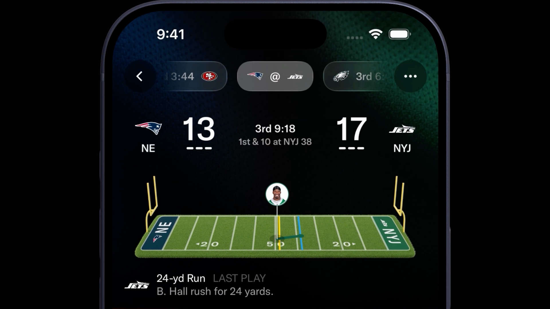 Follow NFL Gametime 活动预览