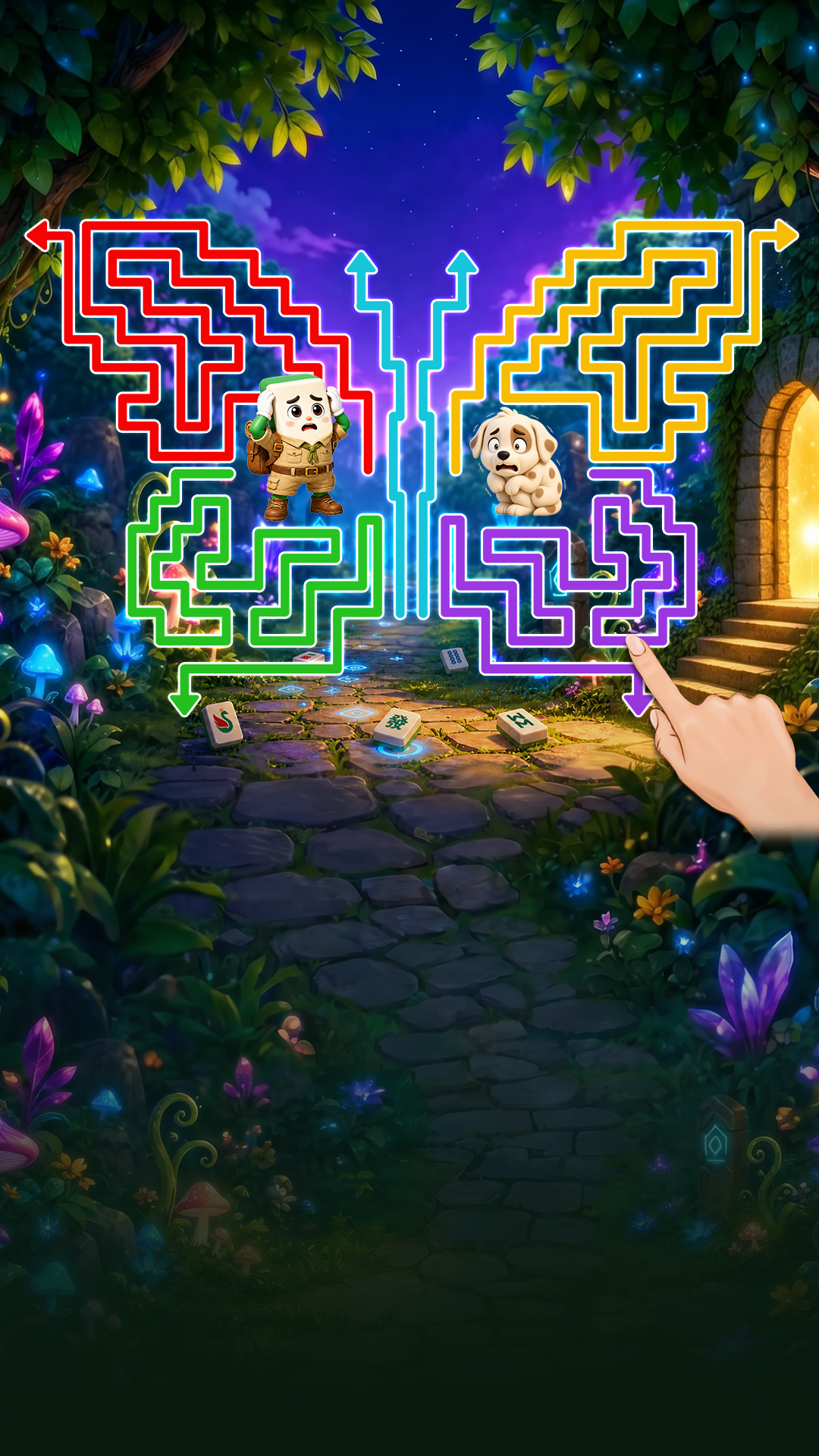 Preview for Mahjong Arrow Rescue Puzzle