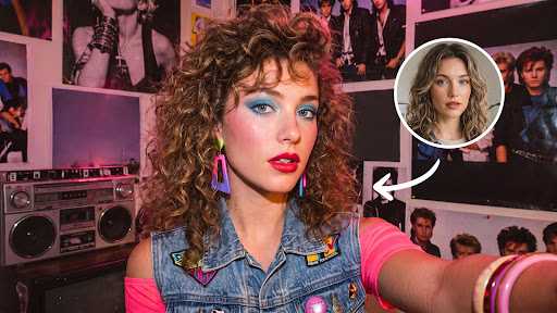 80s-inspired photo and video looks with retro hair, outfits and throwback style 活动预览