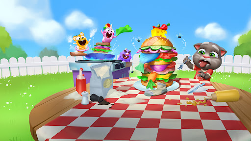 Preview for Make wild new dishes with Talking Tom