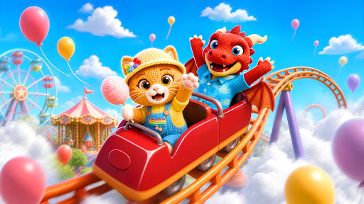 Preview for Welcome Summer at the Amusement Park with Woolo and Crushpyr!