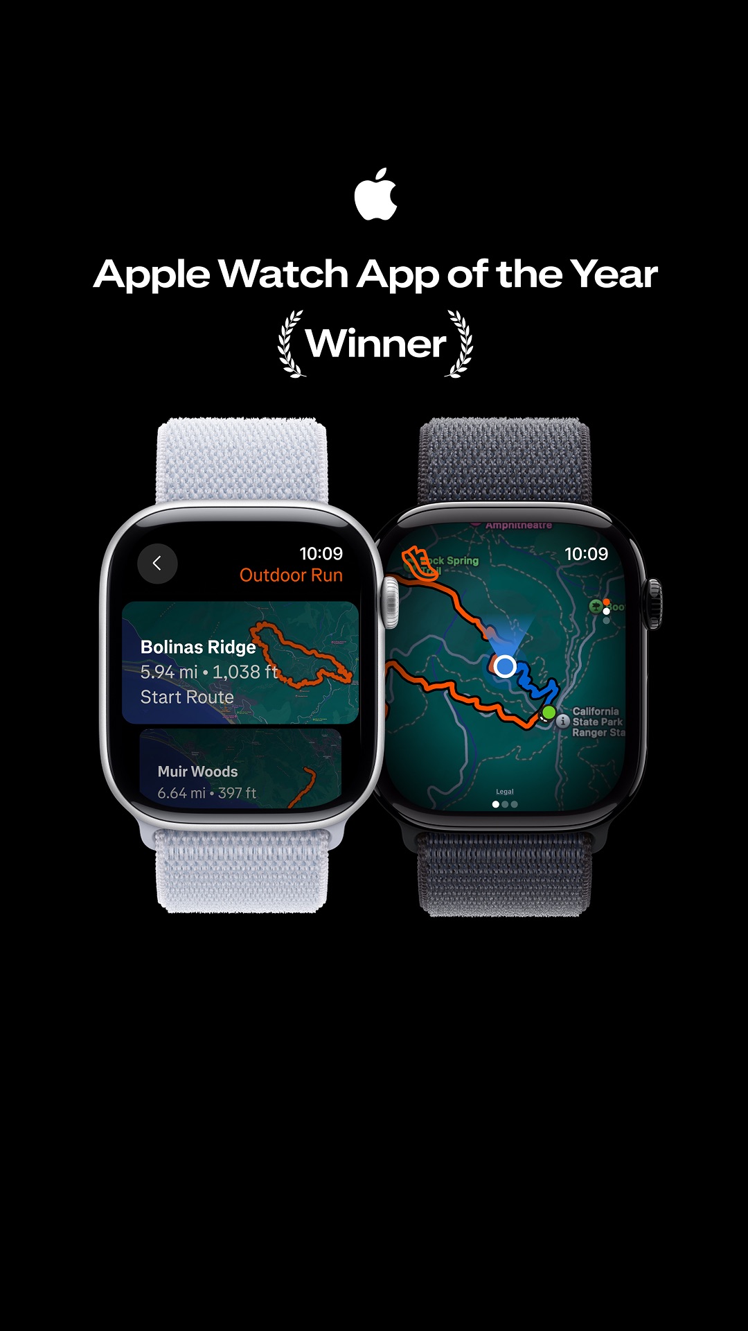 New! Routes on Apple Watch 活动预览
