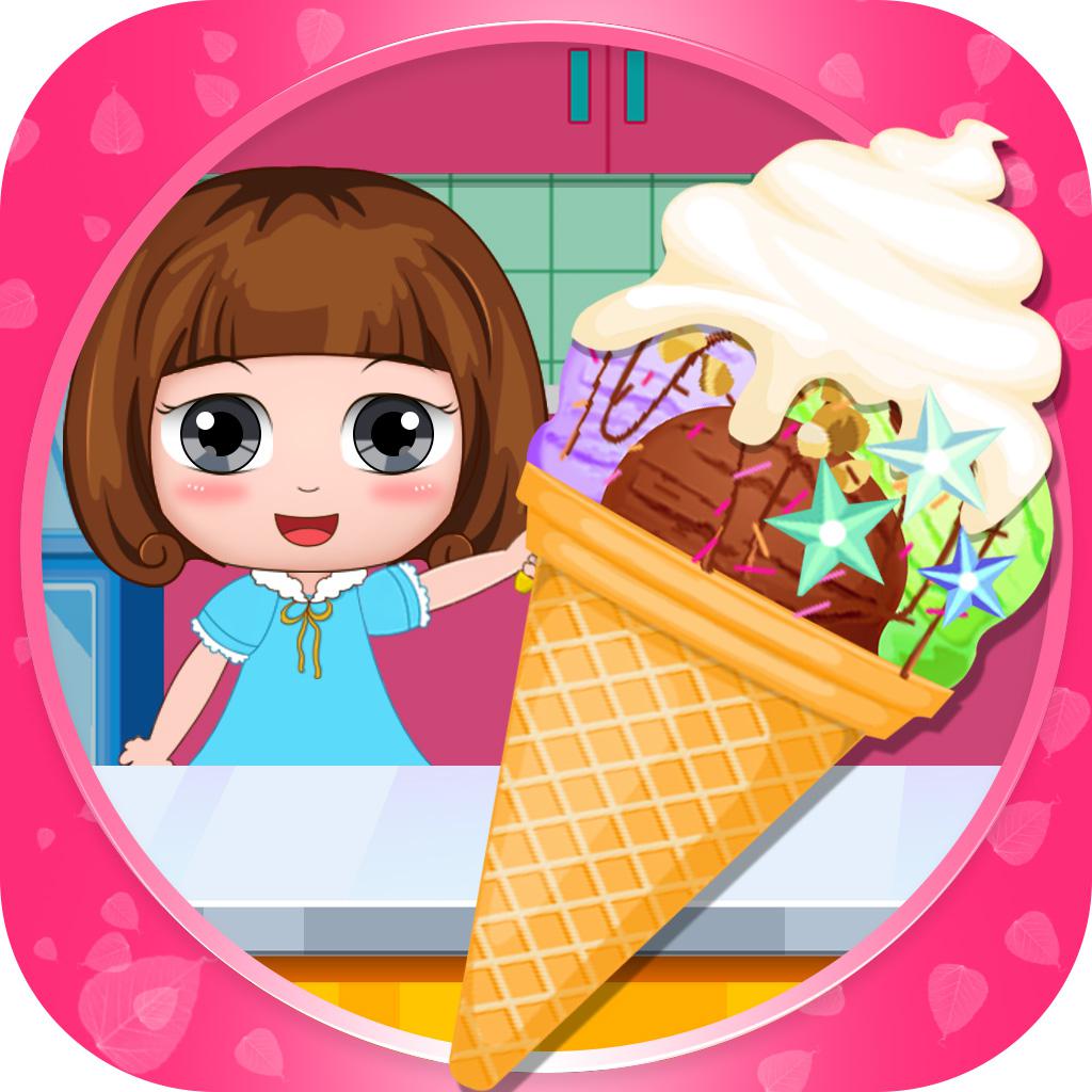 冰雪公主做冰淇淋和雪糕(歡樂盒子)2-5歲兒童遊戲大全免費單機好玩的遊戲