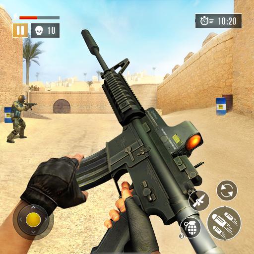 the most downloaded games - FPS Commando Shooting Games