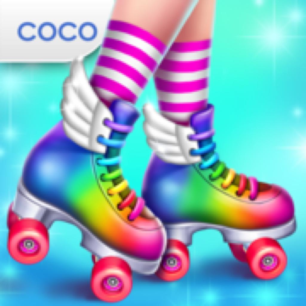 Roller Skating Girls 