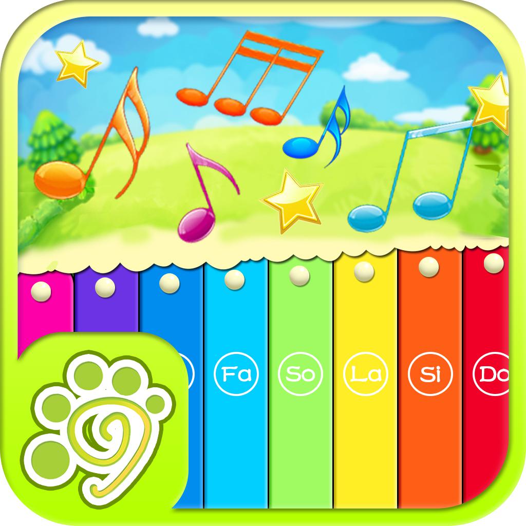 Kids little toy Xylophone - free baby music games