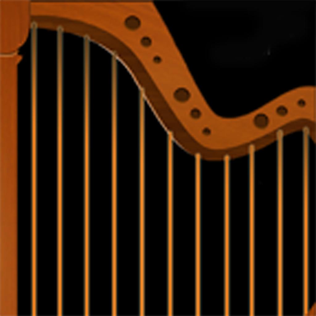 Harp with Arabic quarter tunes 