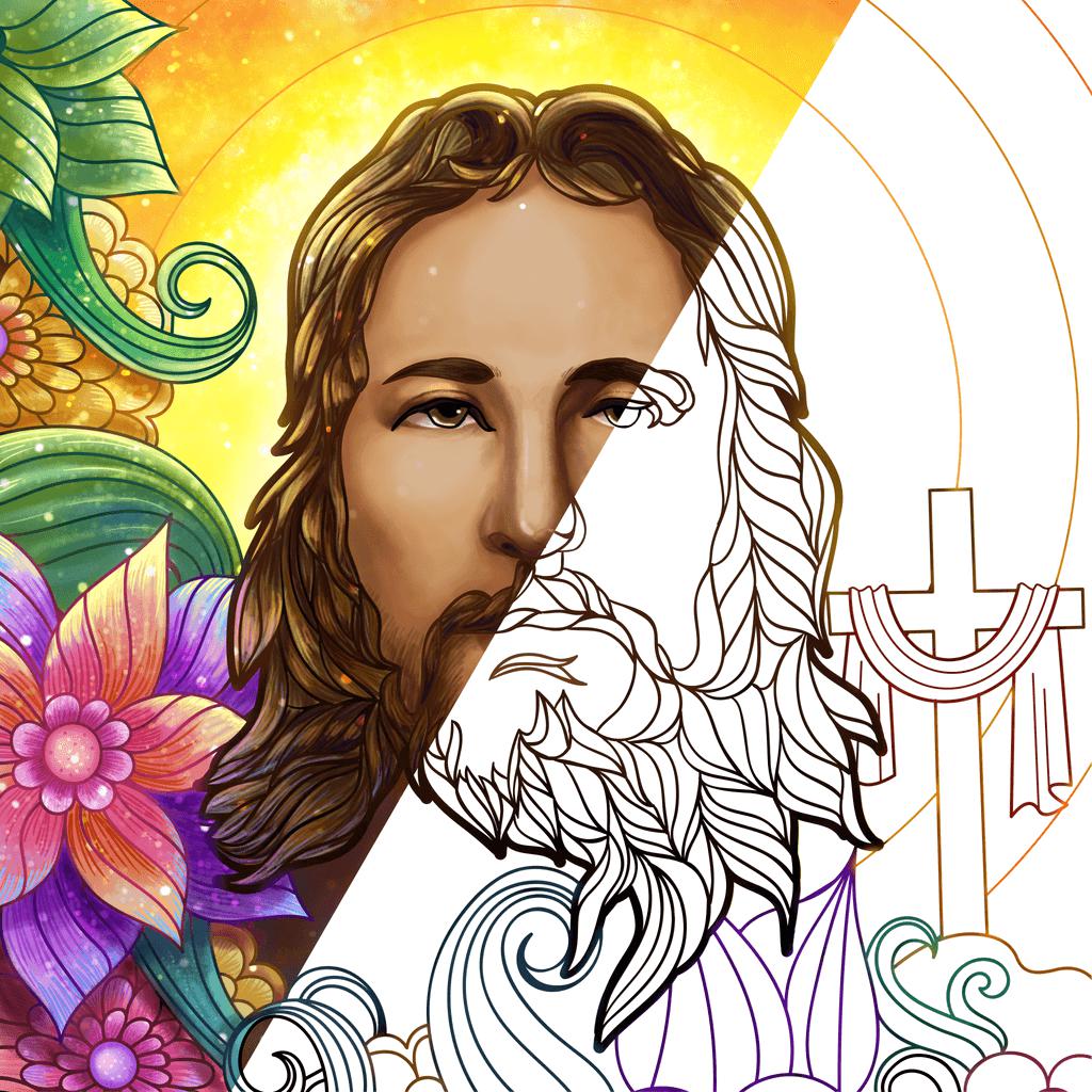 Bible Coloring Paint by Number