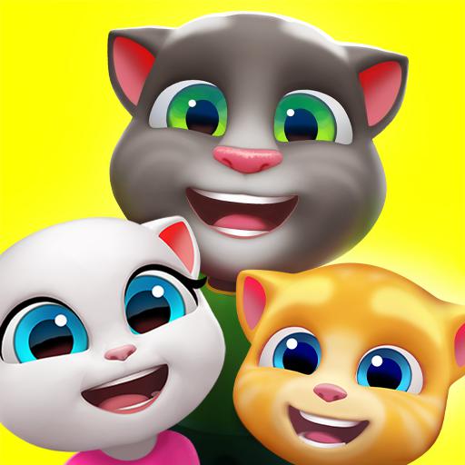 the most downloaded games - My Talking Tom Friends