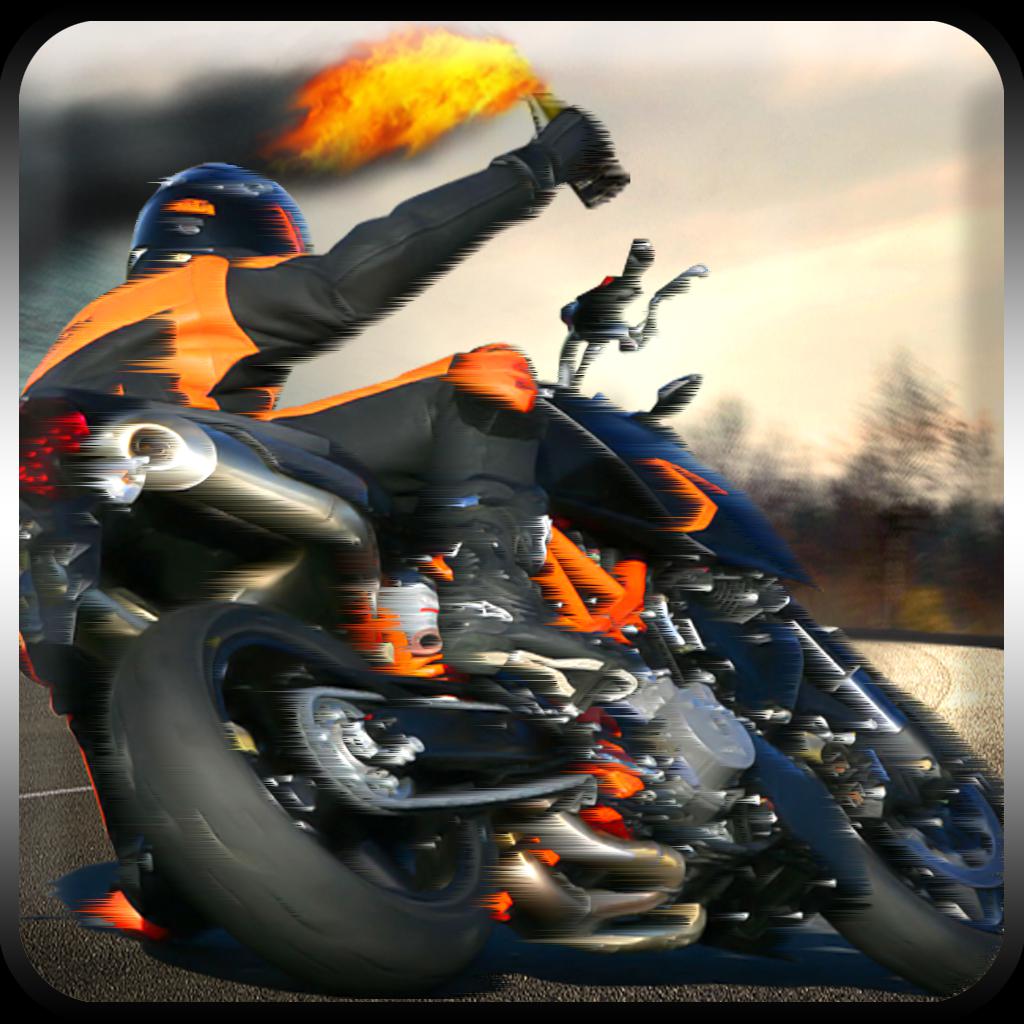暴力摩托-公路竞技赛车游戏  