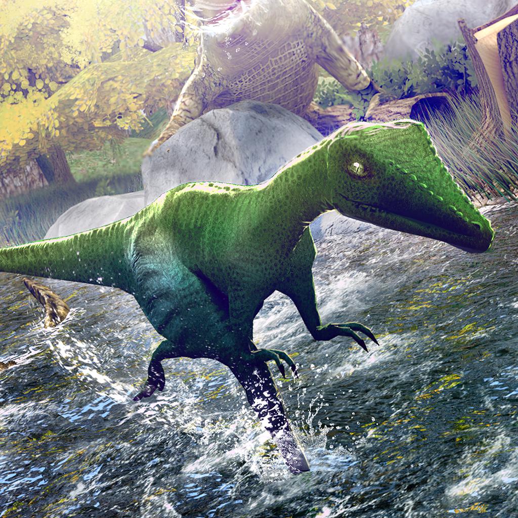 ไดโนเสาร์ 3 มิติ มังกร สัตว์ . ฟรี ไดโน เกม สนุก (Jurassic Dino Adventure)
