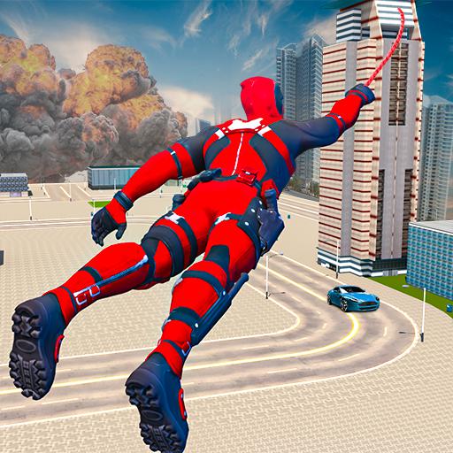 the most downloaded games - Miami Rope Hero Spider Games