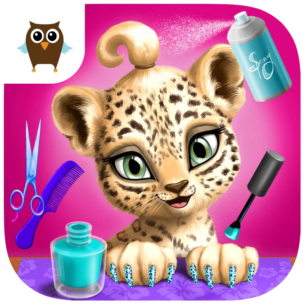 Jungle Animal Hair Salon!