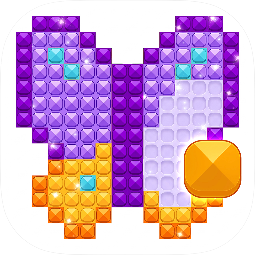 Colorever: Gem Art Puzzle app icon