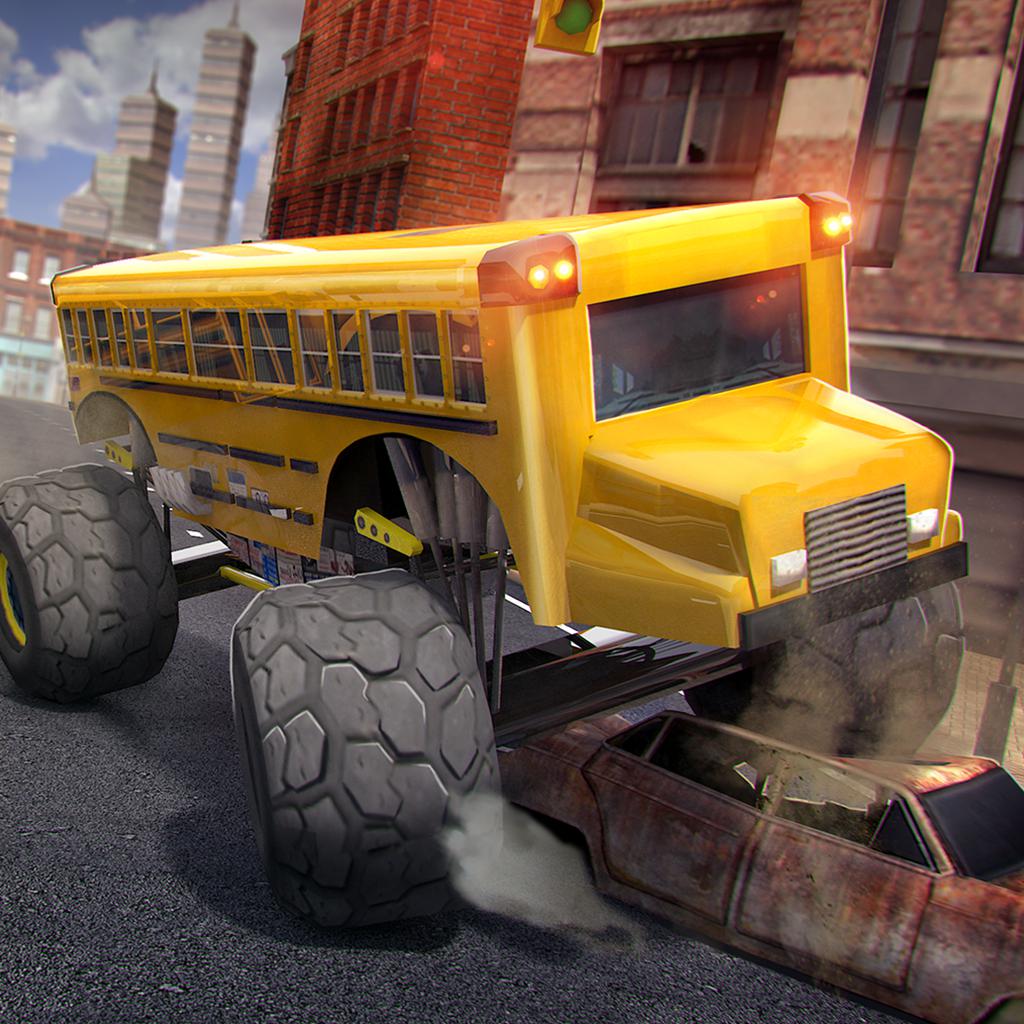 Top Bus Racing . Crazy Driving Derby Simulator Game For Free 3D  